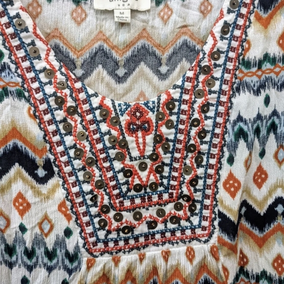 Umgee Dress, size medium, beaded details - Picture 3 of 4